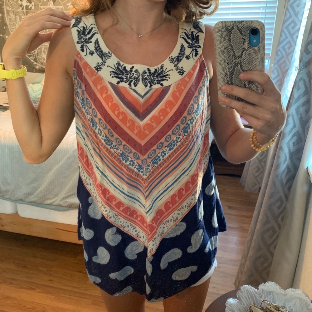 Hippy Colorful Top - Picture 3 of 4